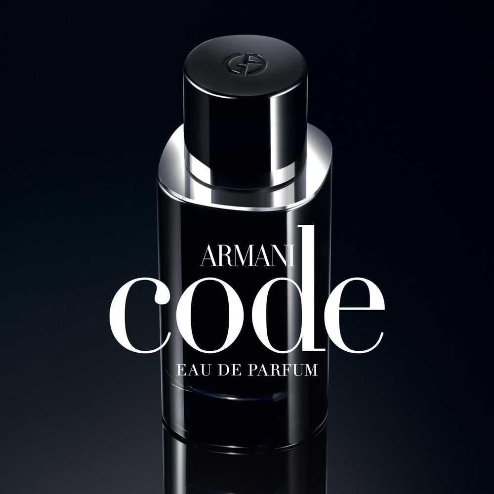 Armani Code nutmeg note emphasizes warm spice and confidence