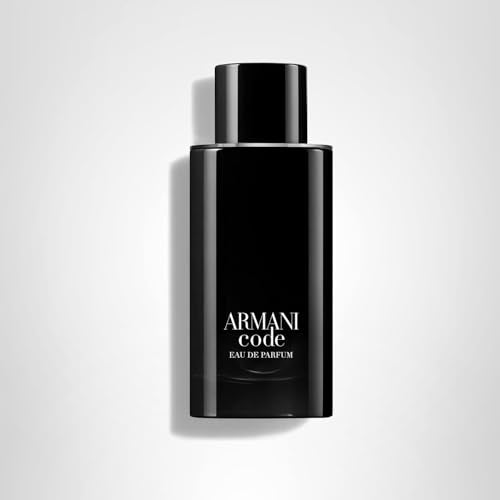 Armani Code sleek dresser setup showing premium fragrance display
