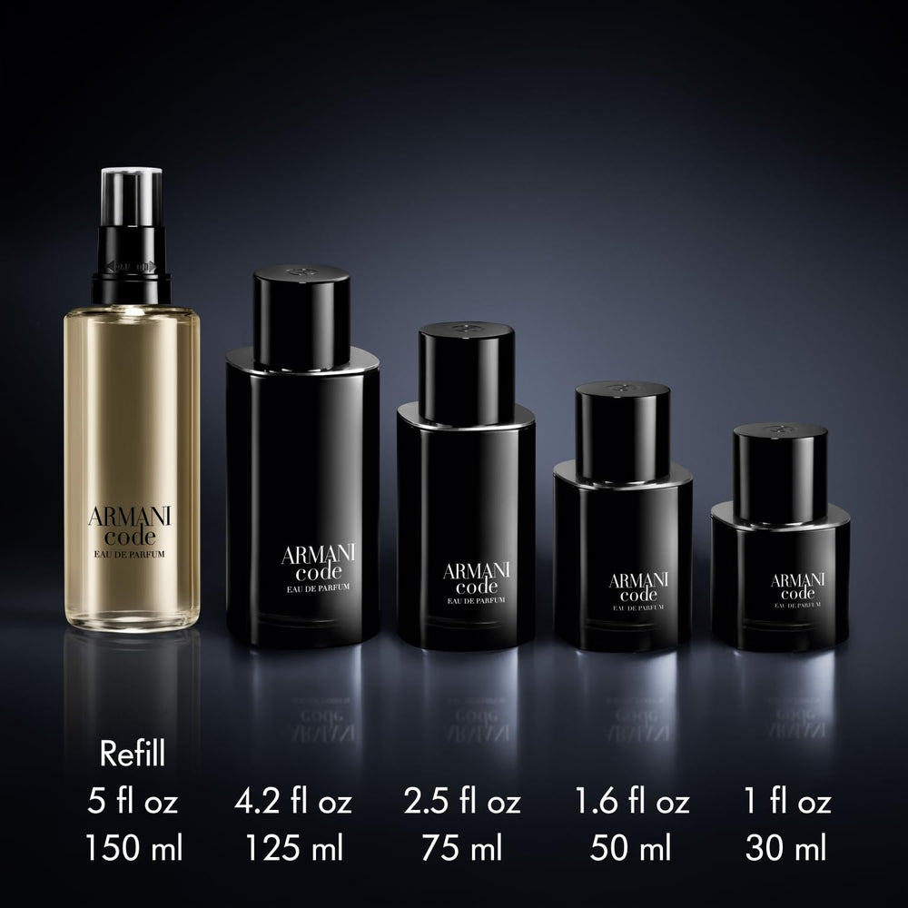 Armani Code tonka bean detail hints creamy warmth and longevity