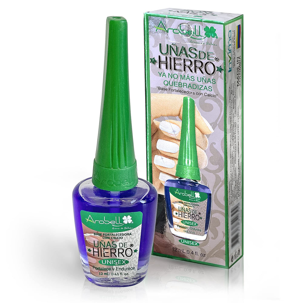 Arobell Iron Nail Hardener packaging outer box view.