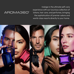 Aroma360 day-to-night usage idea demonstrates versatile fragrance use.