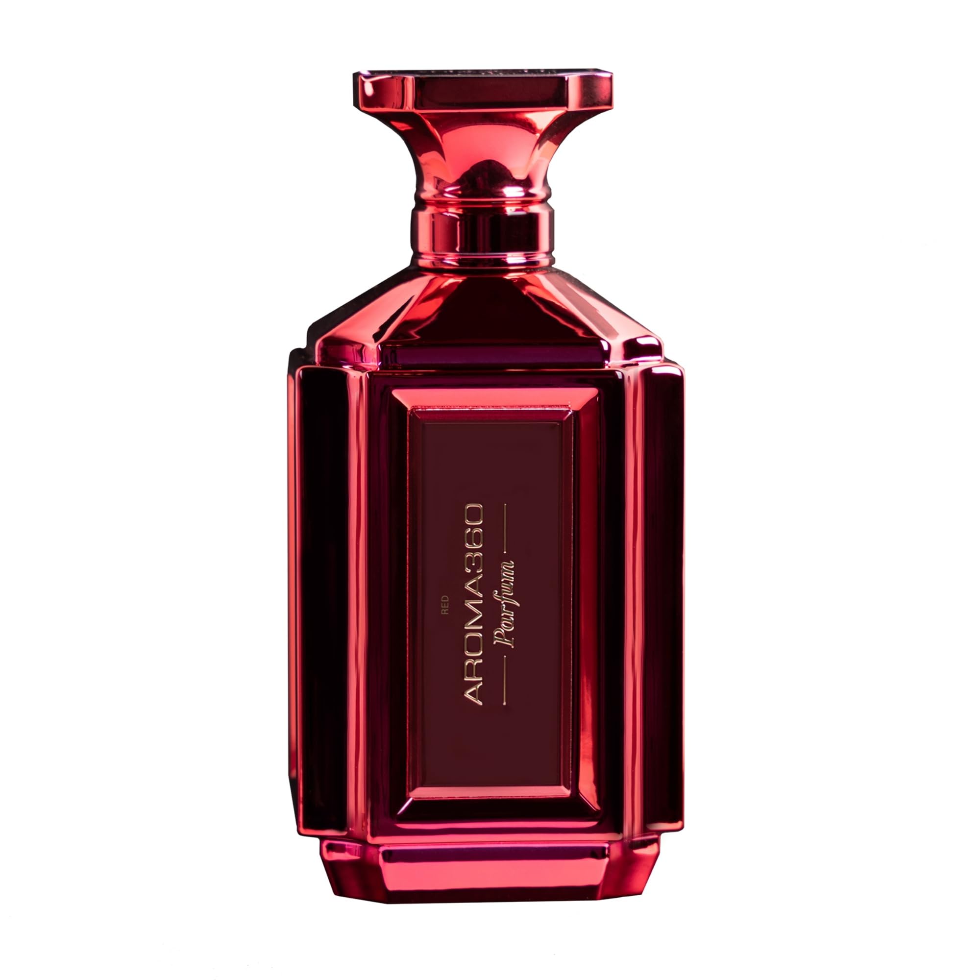 Aroma360 Women's Perfume bottle close-up showing a luxurious daytime scent.