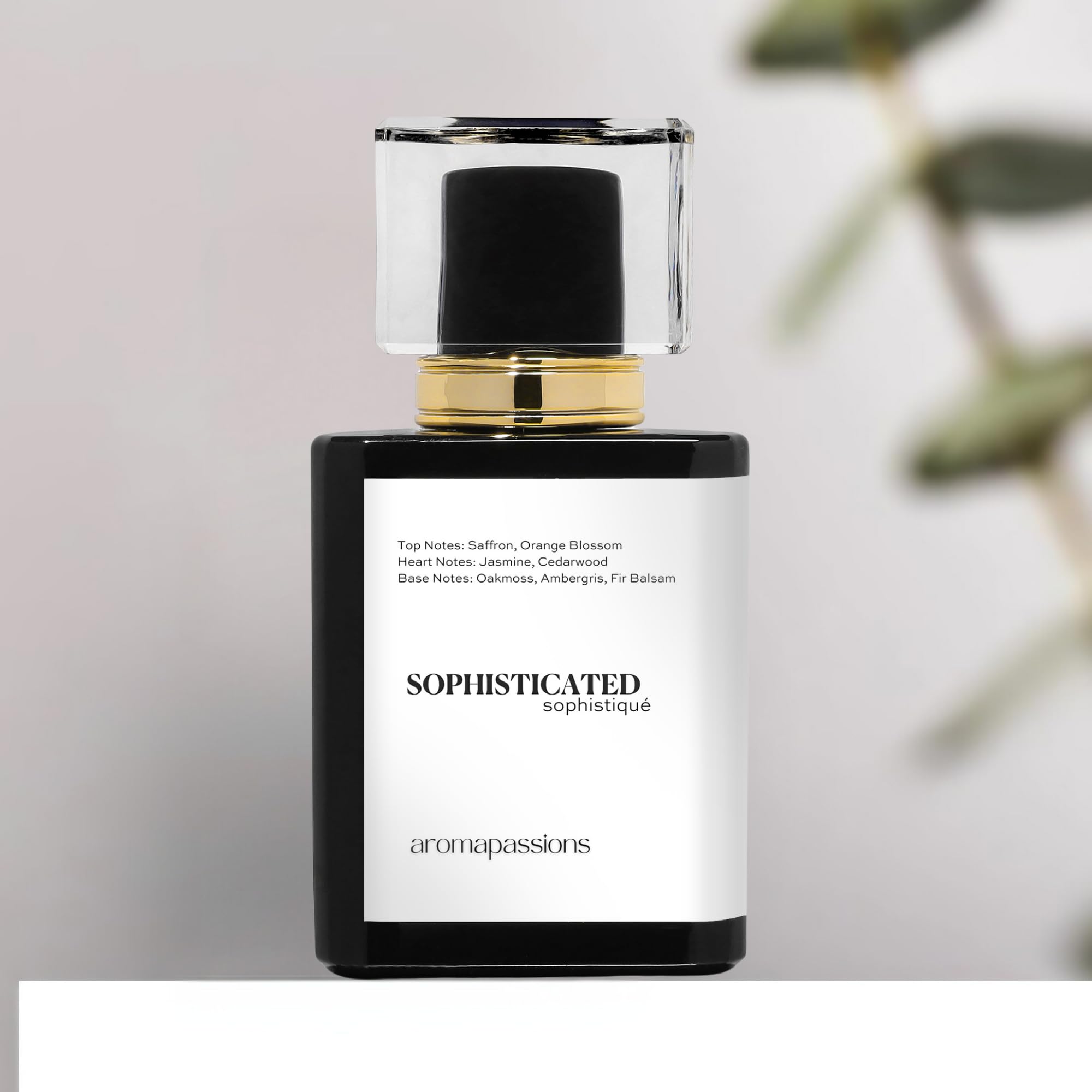 aromapassions SOPHISTICATED base notes oakmoss ambergris and fir create lasting warmth