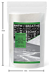Aromasong Dead Sea Salt with Organic Aloe Vera, gift-ready set, ideal for spa lovers.