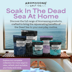 Aromasong RAW lavender infusion with magnesium for a calming soak after work