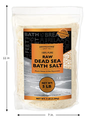 Aromasong unscented Dead Sea Salt for sensitive skin