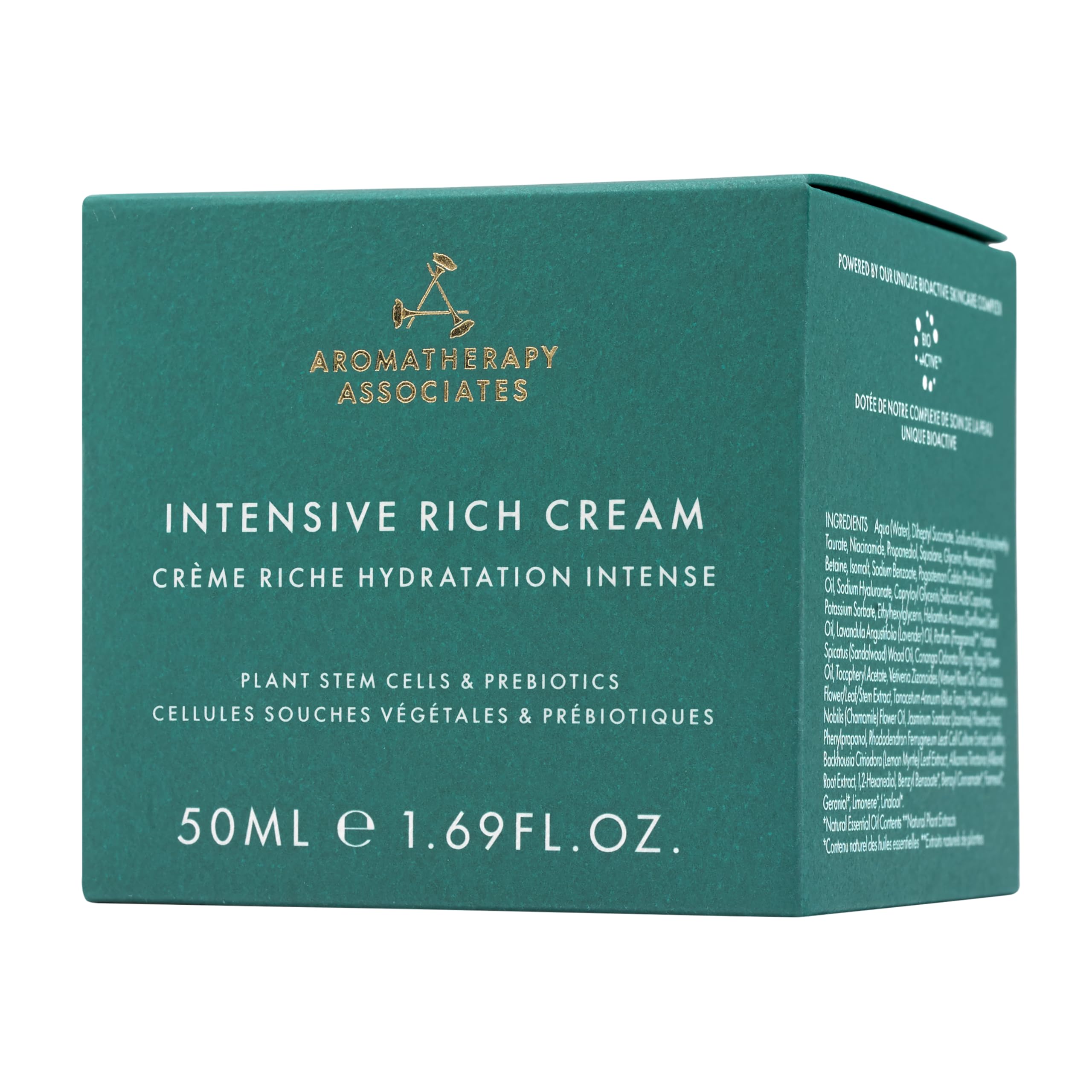 Aromatherapy Associates Intensive Rich Cream shown in an outdoor day skincare routine