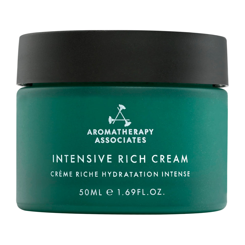 Close-up of Aromatherapy Associates Intensive Rich Cream texture for moisturized skin