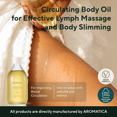 AROMATICA Circulating Body Oil rosehip and ginger nourishing ingredients for all skin types