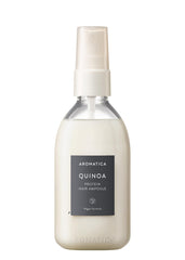 AROMATICA Quinoa Protein Hair Ampoule bottle showing vegan hydration for silky hair
