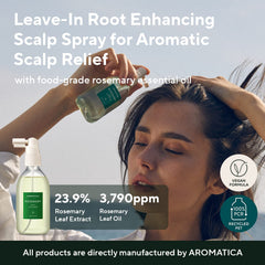 AROMATICA Scalp Exfoliator scrub tub for gentle cleansing and removing buildup.