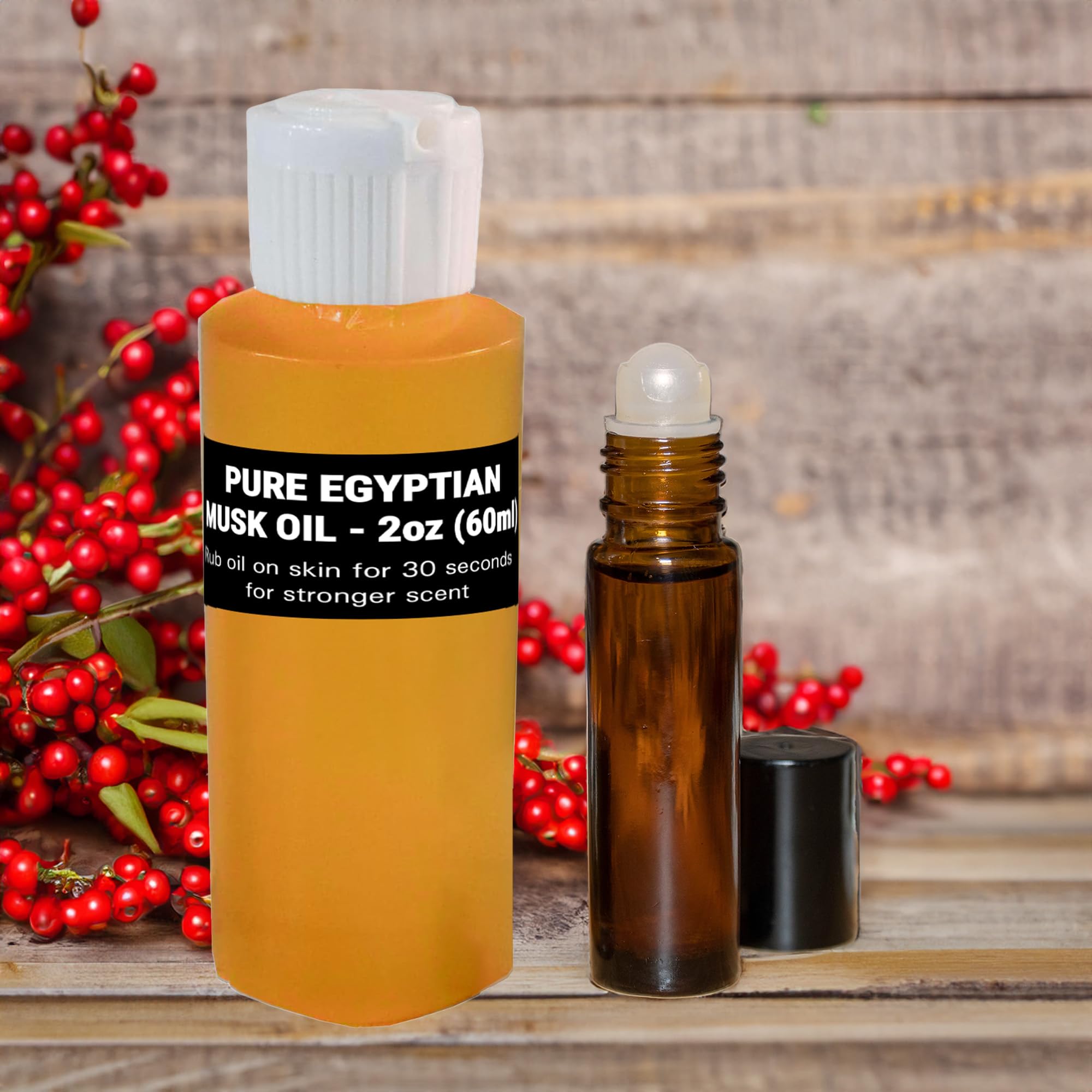 Gift-ready Aromazen Egyptian Musk Oil packaging suitable for gifting.
