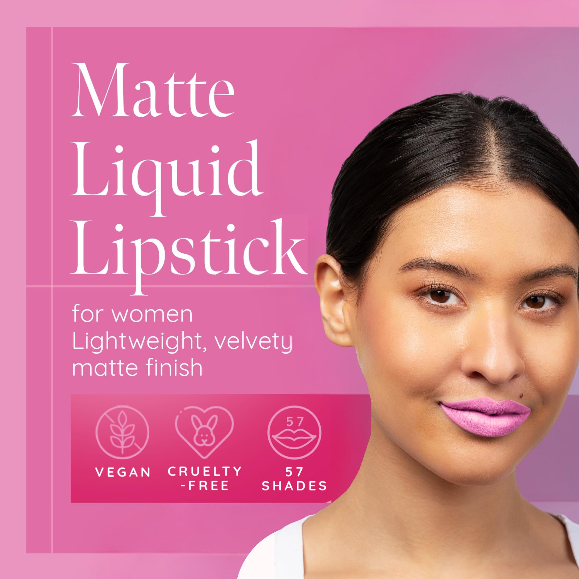 Aromi Baby Pink applicator gliding smoothly for comfortable application