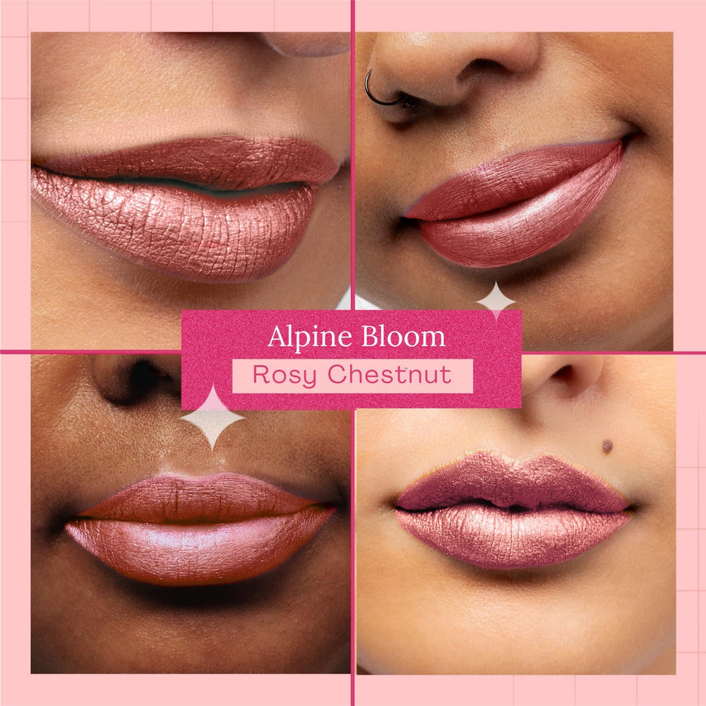 Aromi Alpine Bloom packaging highlights vegan and cruelty-free credentials.