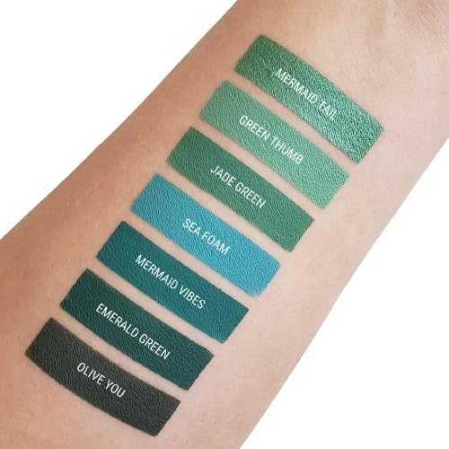 Aromi long-wear color swatch demonstrating durable finish