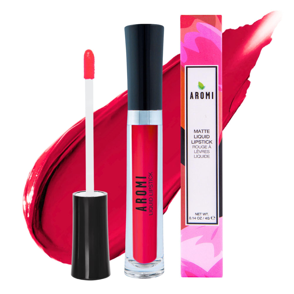 Aromi Flamenco Red flatters a diverse range of skin tones.