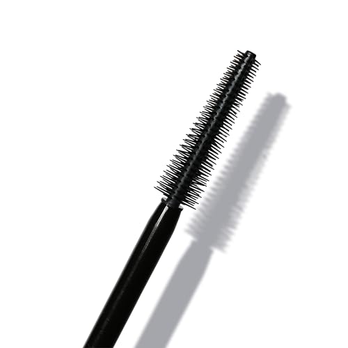 Close-up of Ace High mascara brush stroke highlighting length and gloss.