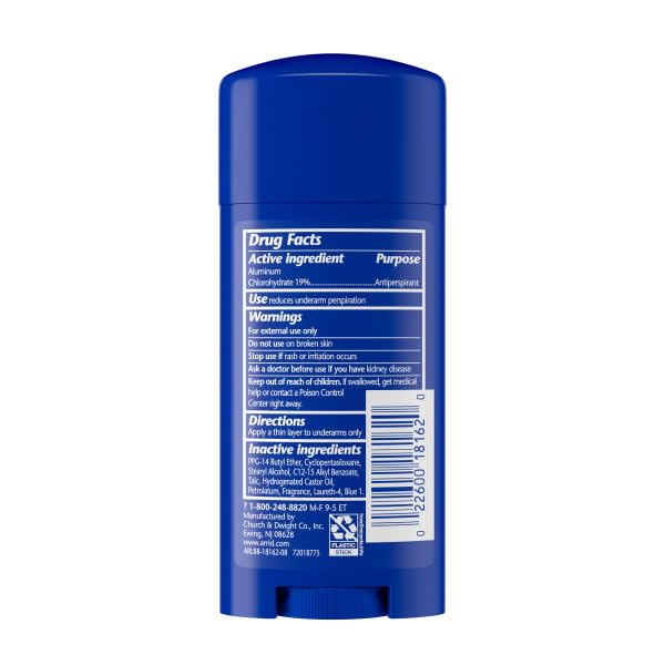 Arrid XX Extra Extra Dry solid Cool Shower sweat-buster graphic emphasizing sweat reduction.
