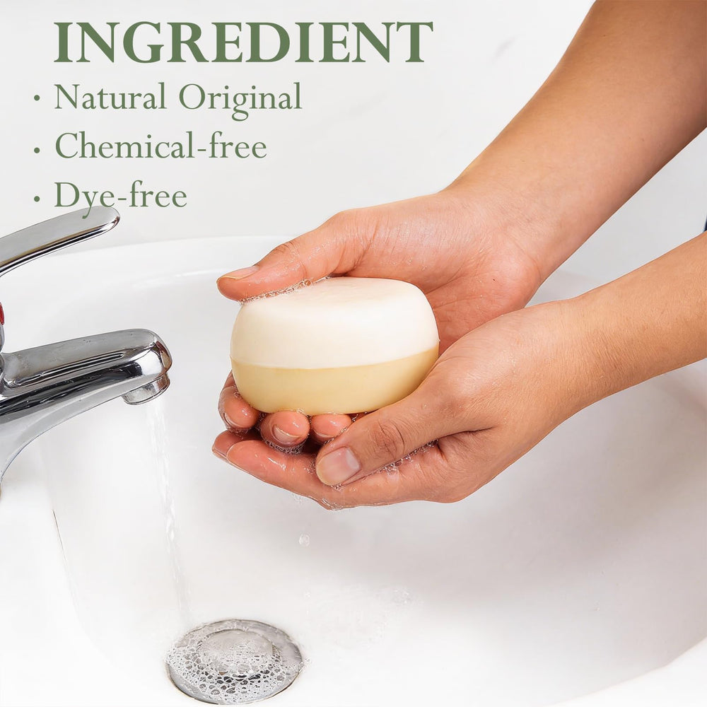 Arstech Beef Tallow Soap Bar hand wash scene shows gentle cleansing for sensitive skin.