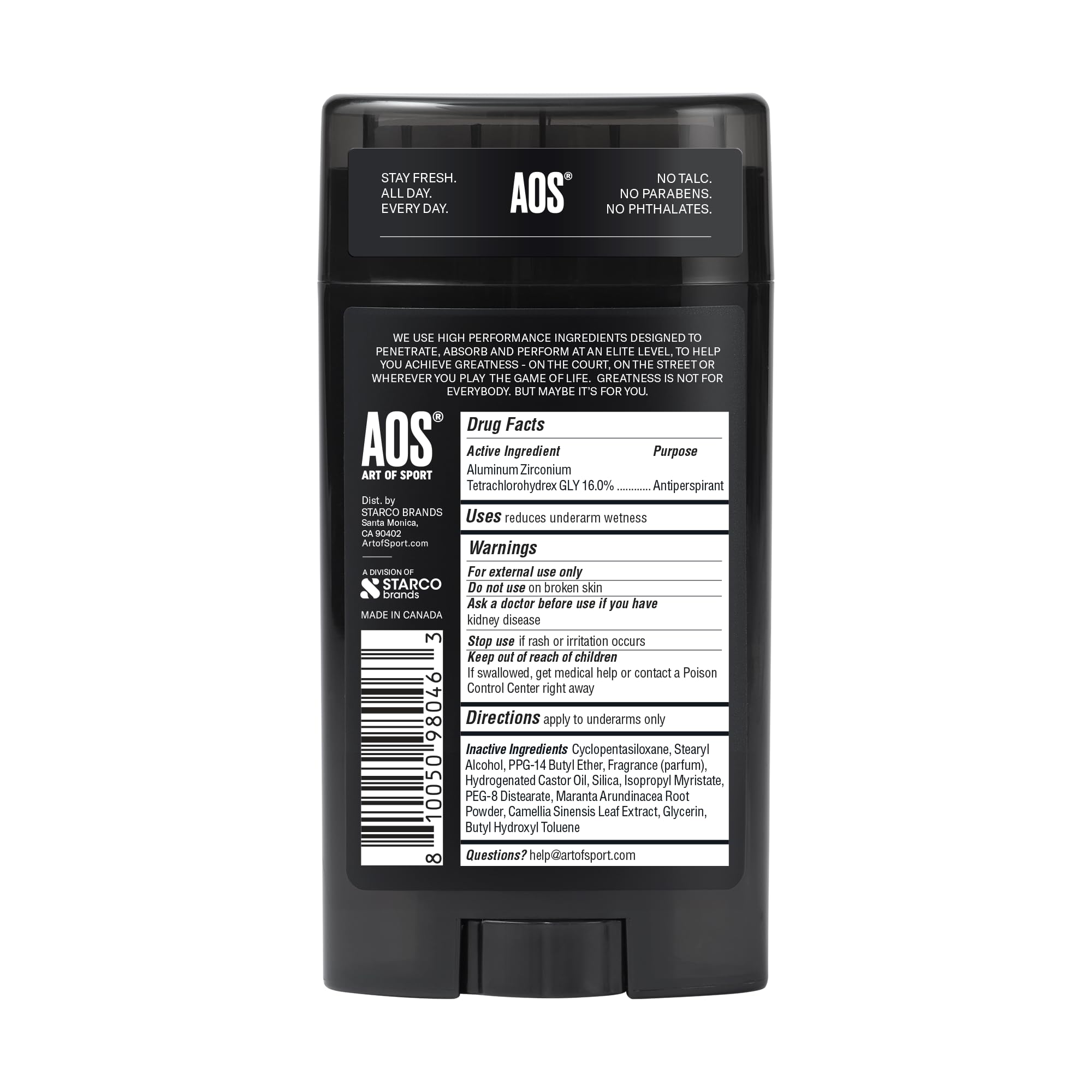 Art of Sport eucalyptus-refresh vibe signals reviving scent for post-workout cooldown