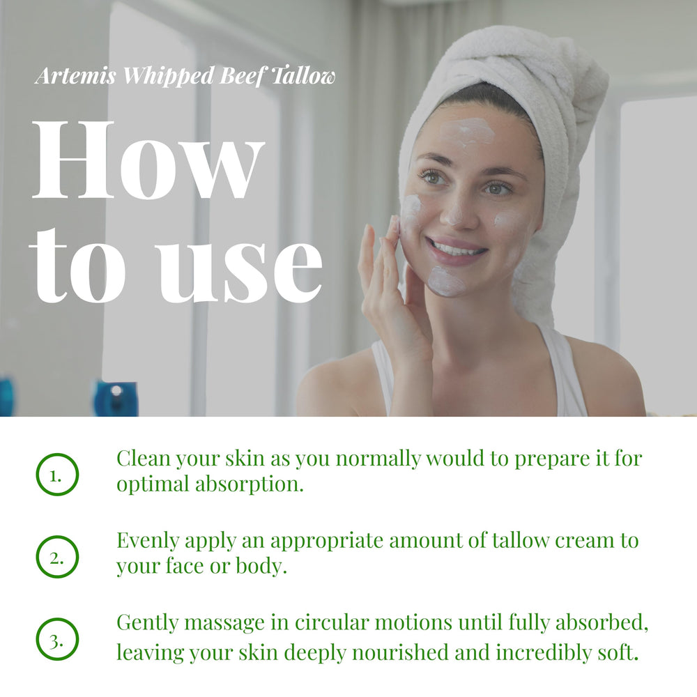 Apply Artemis Balm to sensitive skin during daily routine