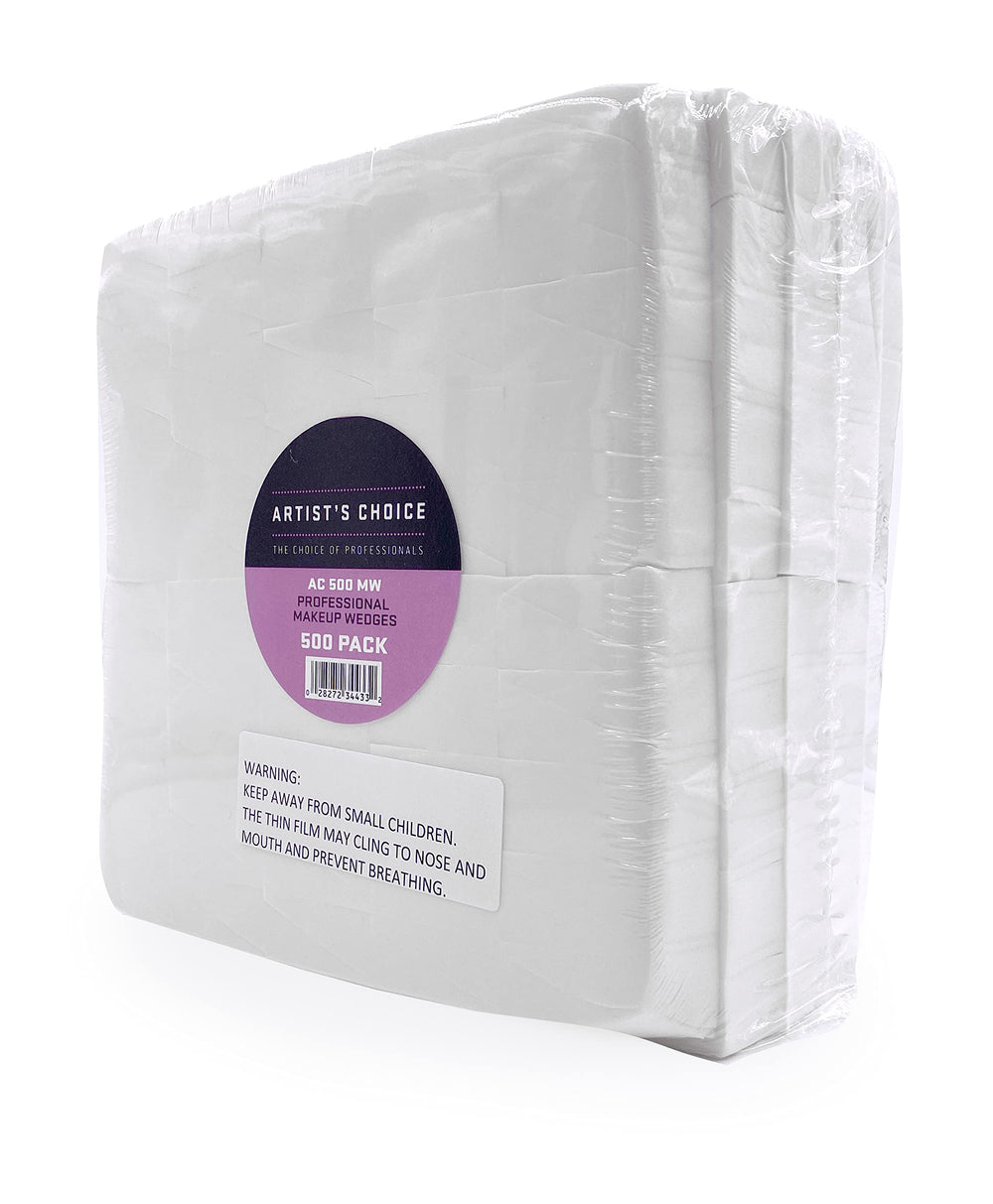 Artist's Choice liquid-cream-powder triangle sponge for versatile cosmetics.