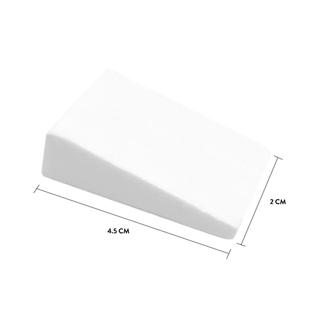 Artist's Choice tear-resistant foam triangle sponge for durable use.