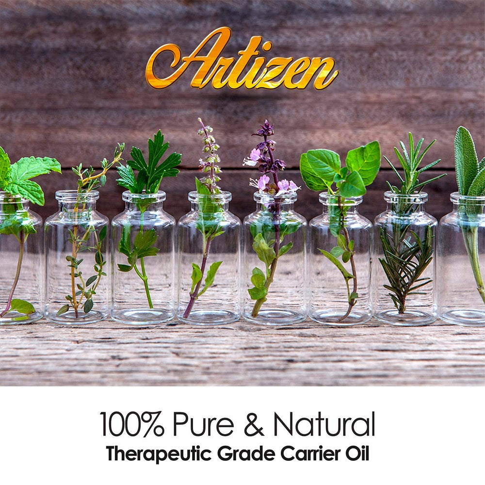 Artizen Jojoba Oil UV-protected bottle preserves purity and freshness.