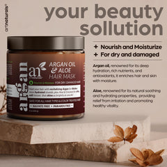 Artnaturals jojoba oil ingredient signals nourishing scalp support