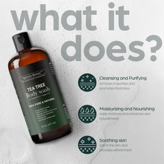 Artnaturals Tea Tree Body Wash 2-pack convenient for ongoing use