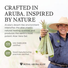 Aruba Aloe After-Sun Lotion uses liposomes to support cellular repair.