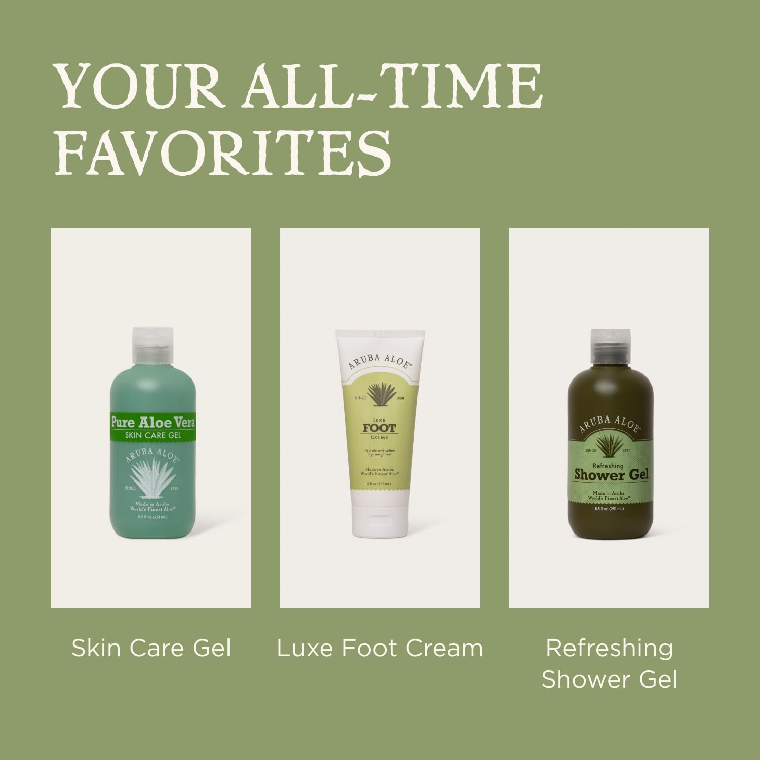 Aruba Aloe After-Sun Lotion packaging tube for convenient on-the-go care.