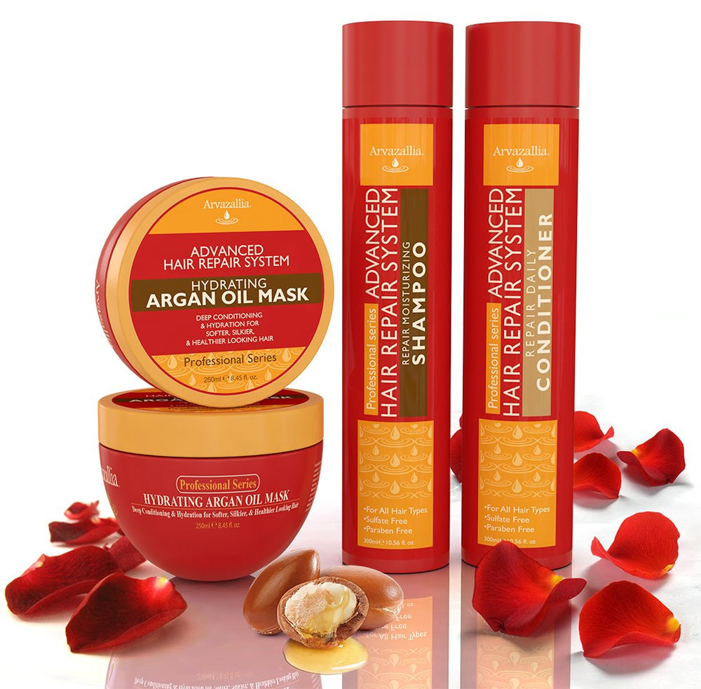 Arvazallia Advanced Hair Repair Conditioner tube restoring moisture and shine