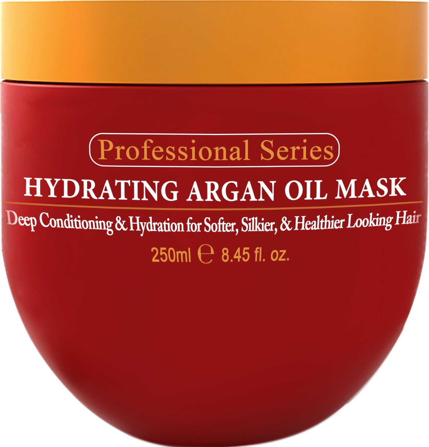 Arvazallia Hydrating Argan Oil Hair Mask jar for deep conditioning and shine.
