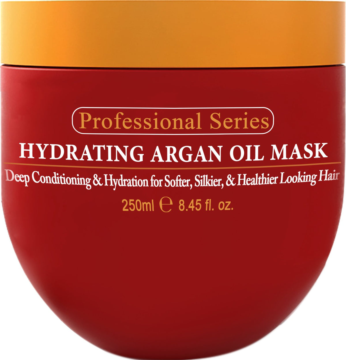 Arvazallia Hydrating Argan Oil Hair Mask jar for deep conditioning and shine.