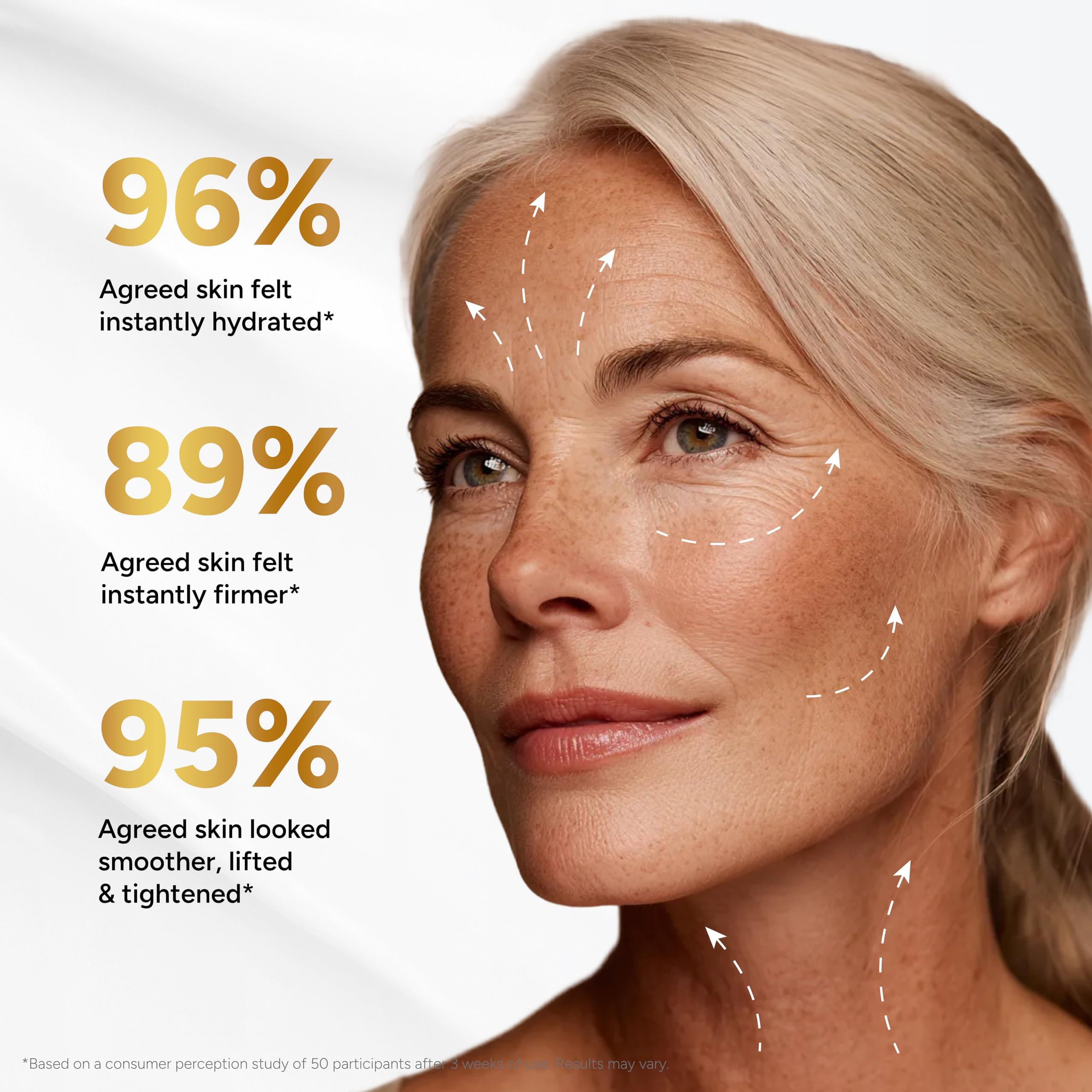 Arvesa Day night face moisturizer bottle in routine shot.