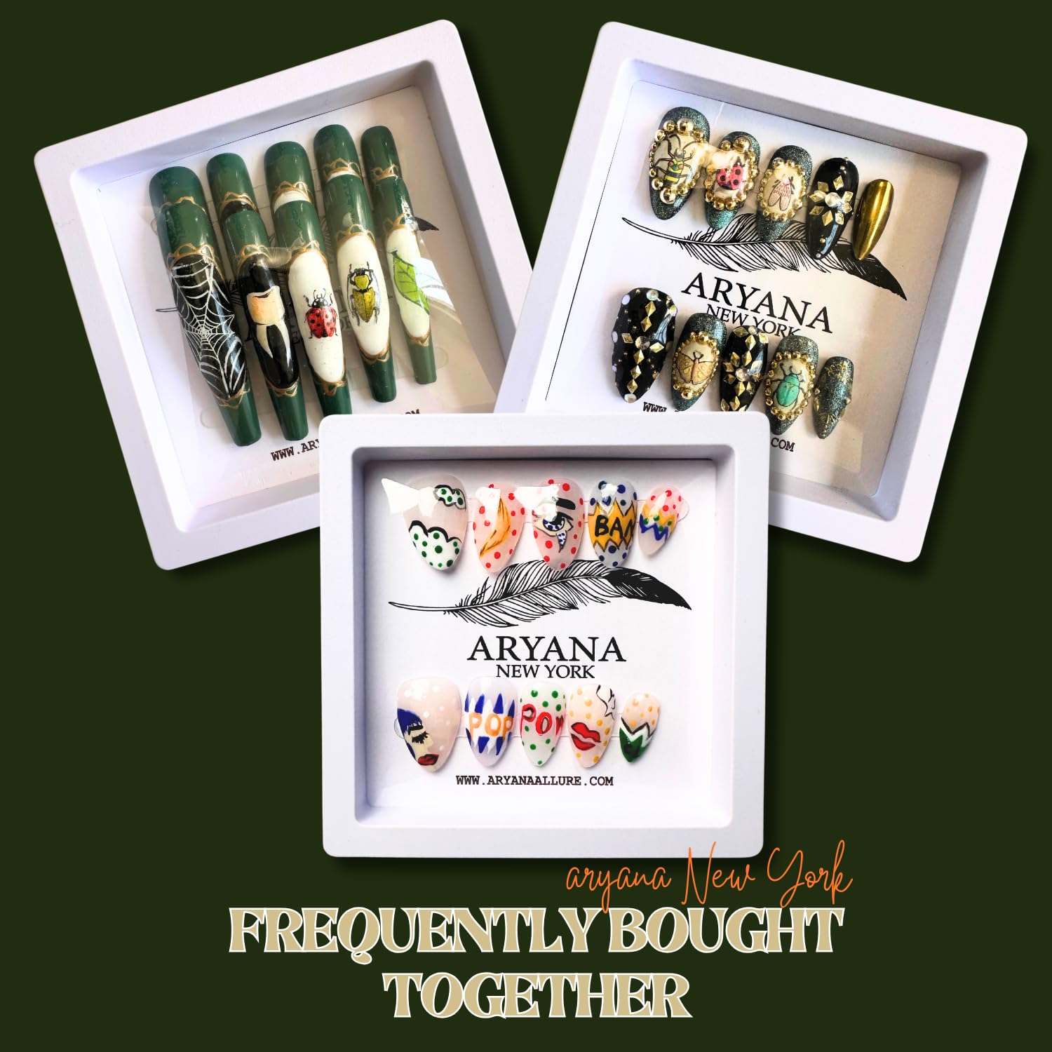 Athletic-friendly ARYANA NEW YORK nails suitable for active days