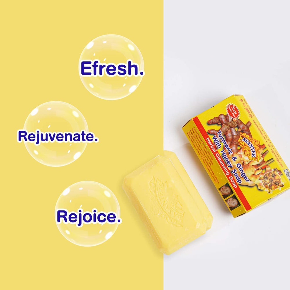 ASANTEE zero-residue cleansing soap leaves a clean, fresh feel.