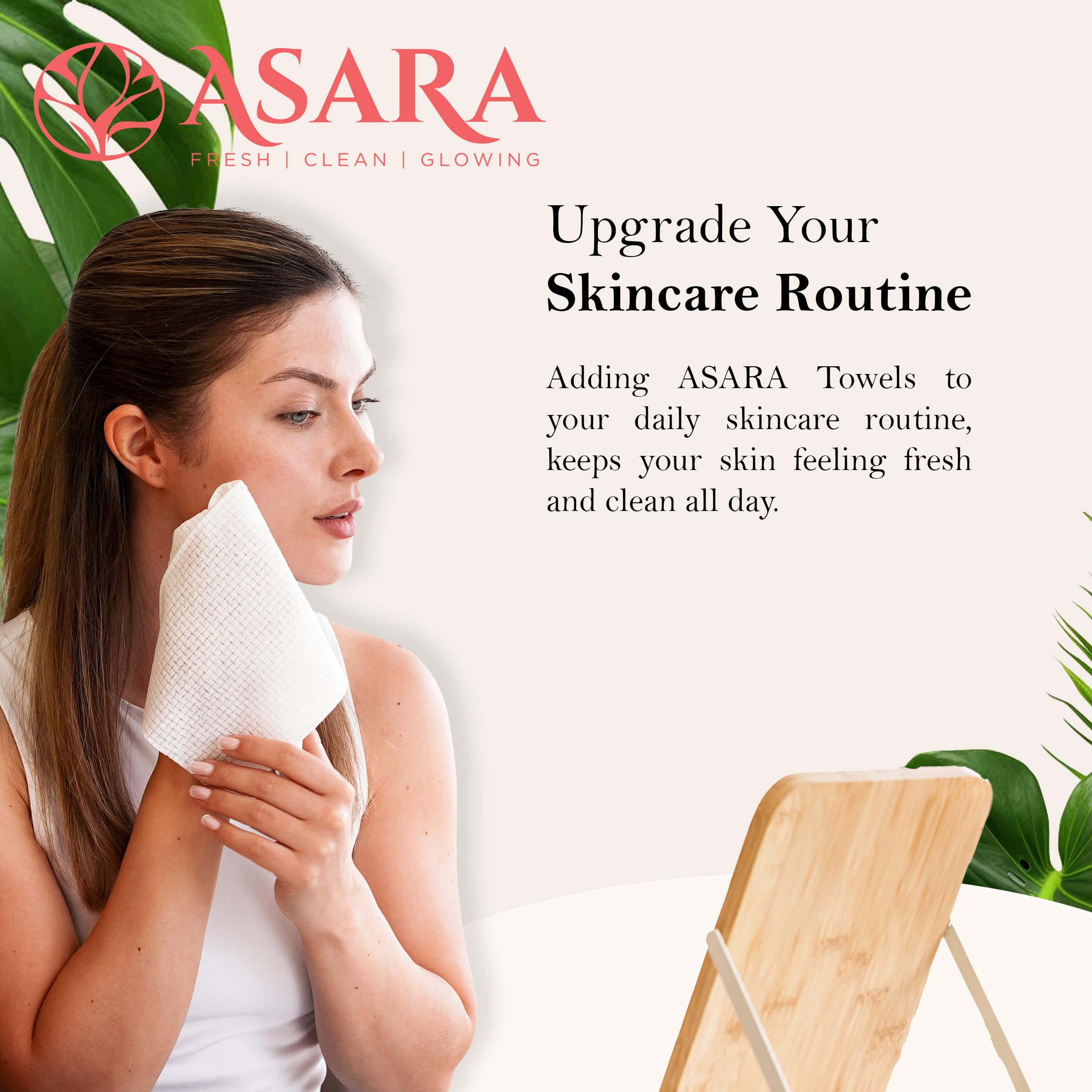 ASARA New York Probiotic Skin Science XL wipes dampened for makeup removal on the go