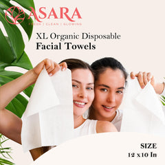 ASARA New York Probiotic Skin Science XL wipes quilted texture for gentle cleansing