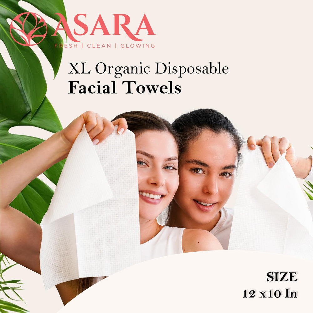 ASARA unscented wipes gentle on sensitive skin for daily cleansing