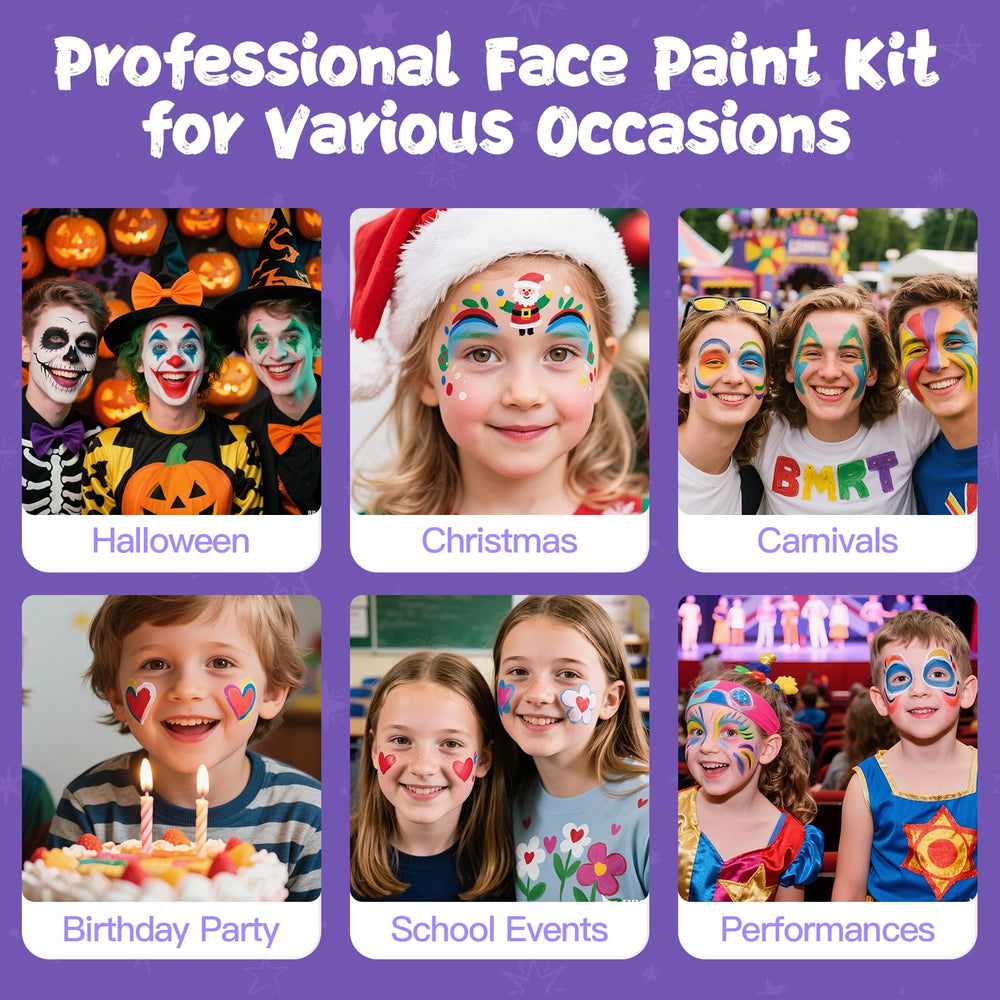 Asddage Halloween party look featuring bold colors and easy application.