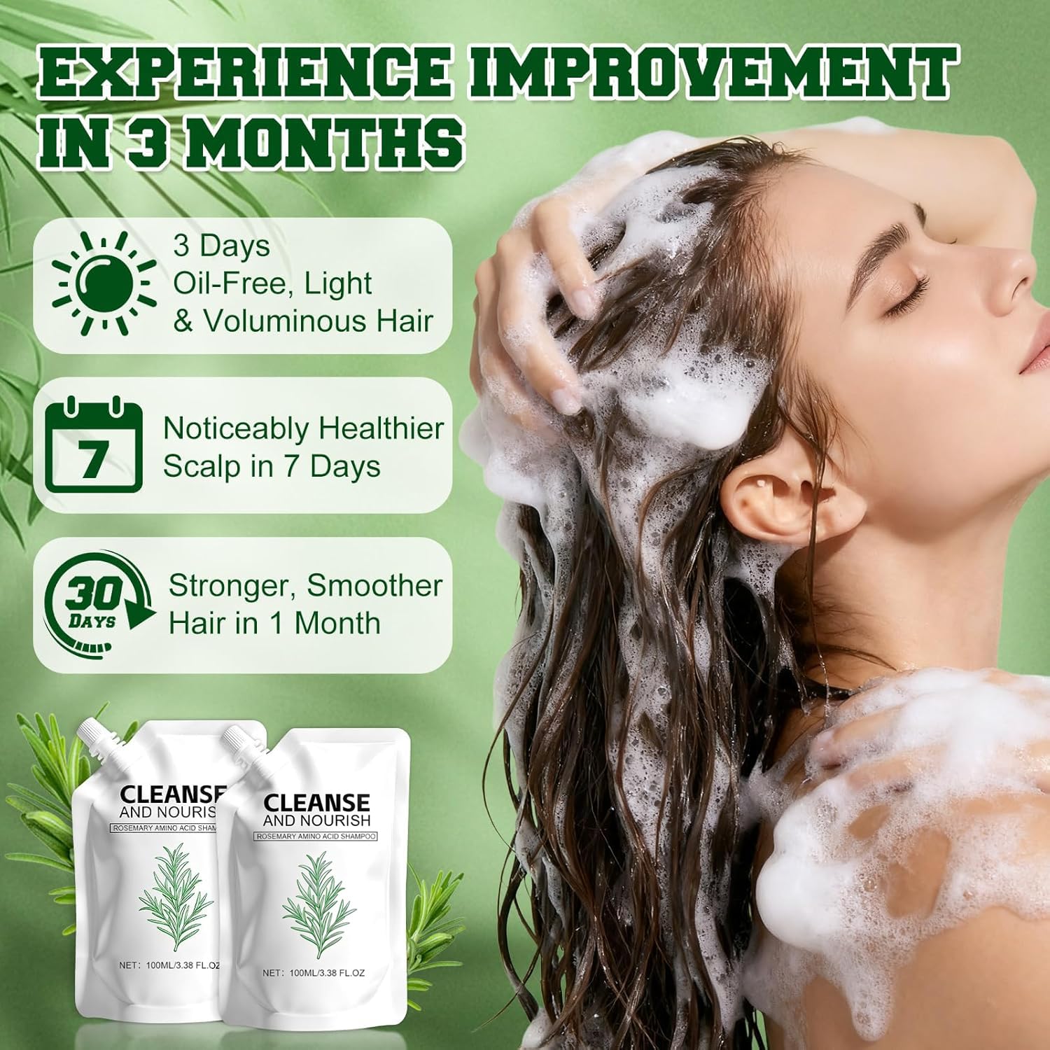 Aseawave dispensing shampoo texture demonstrating gentle lather benefit