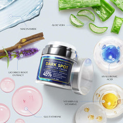 Ashania hyaluronic acid glow closeup shows hydrating feel.