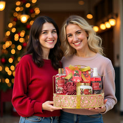 ASINING decorative basket cherry-themed packaging for stylish display