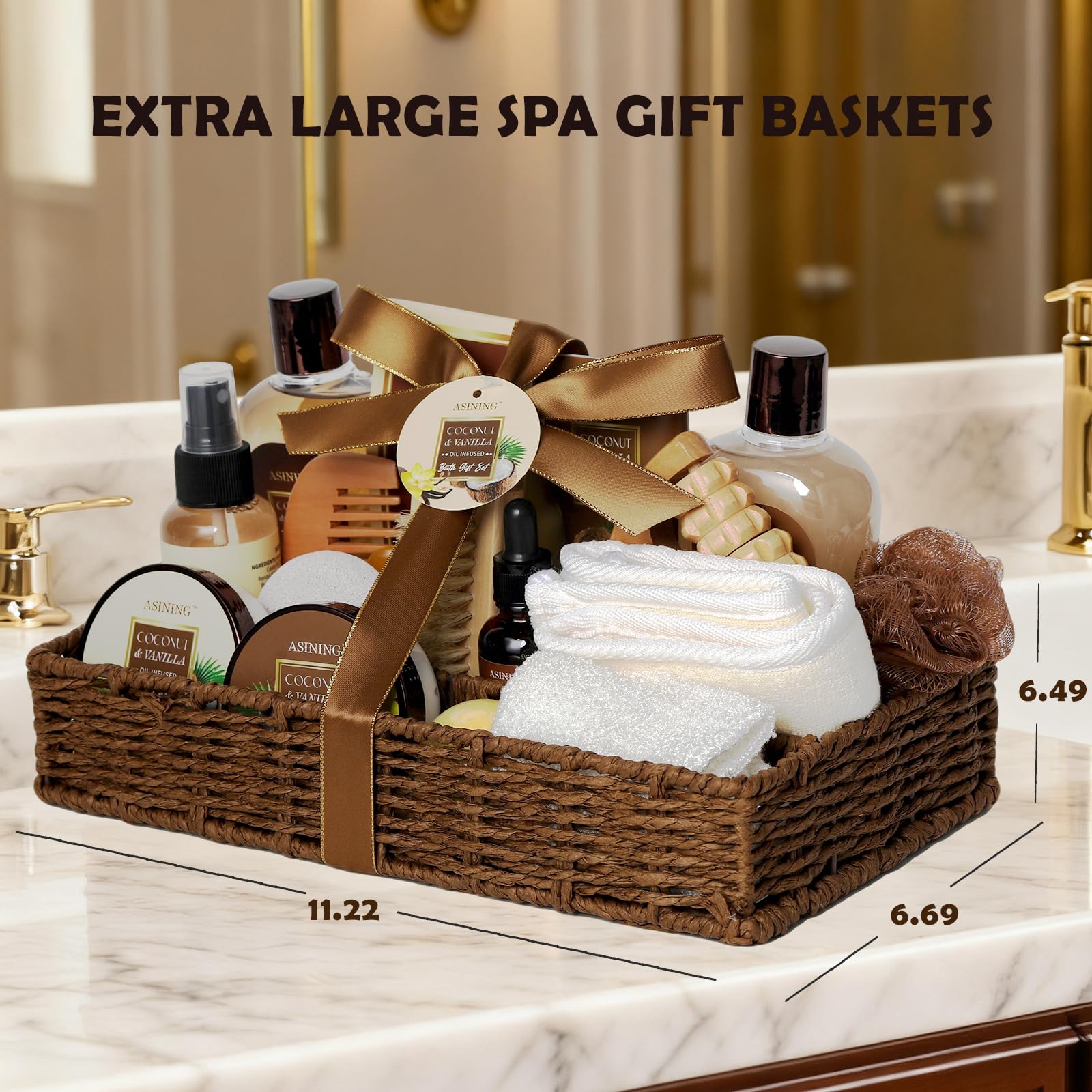 ASINING spa bath foam puff for gentle cleansing