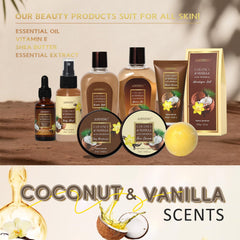 ASINING spa coconut vanilla bottle inviting warm, comforting scent