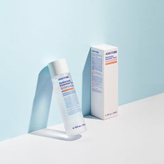 ASIS-TOBE Hyaluronic Essential Toner on vanity for daily routine.