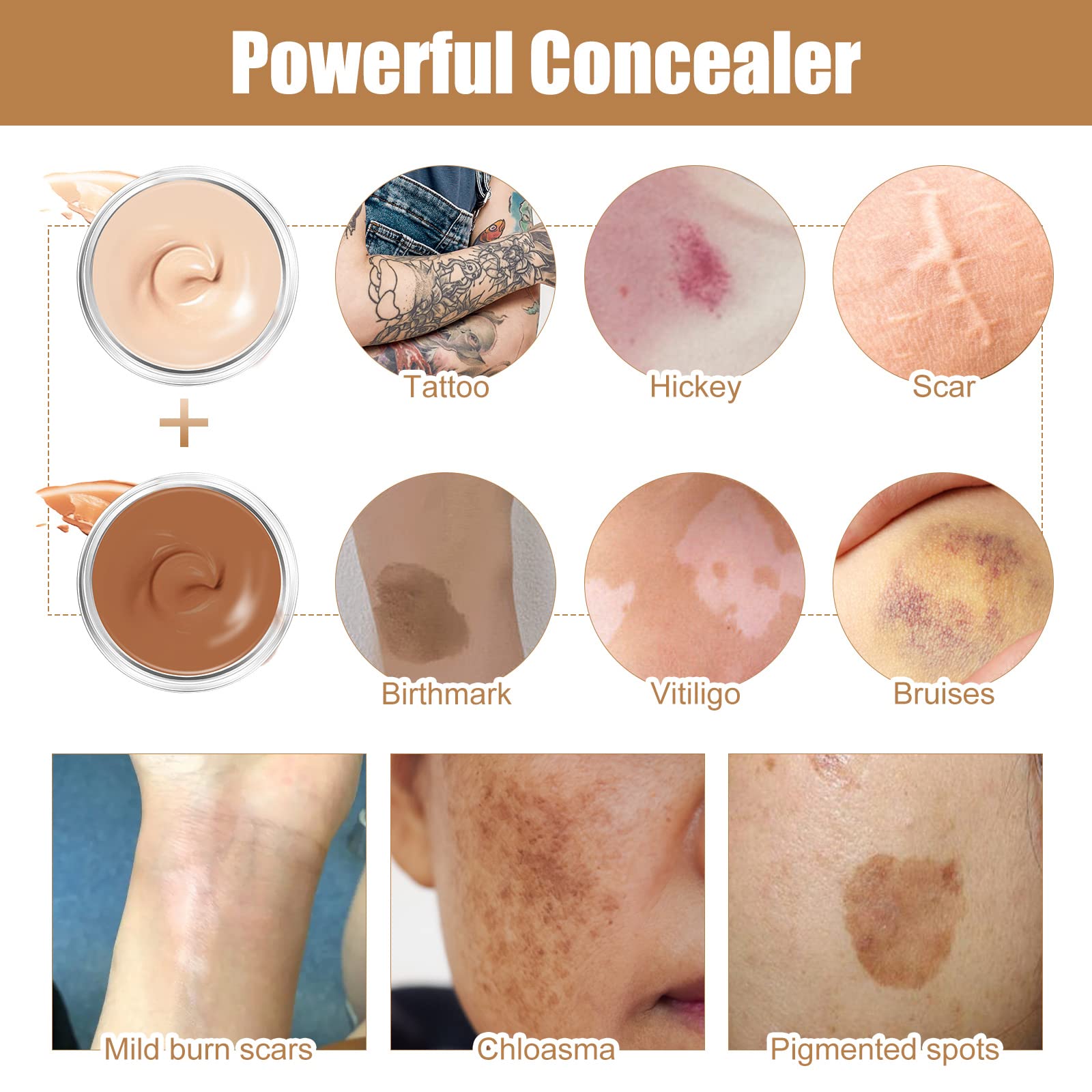 Asomooh Tattoo Cover-Up Tape skin-friendly and chemical-free