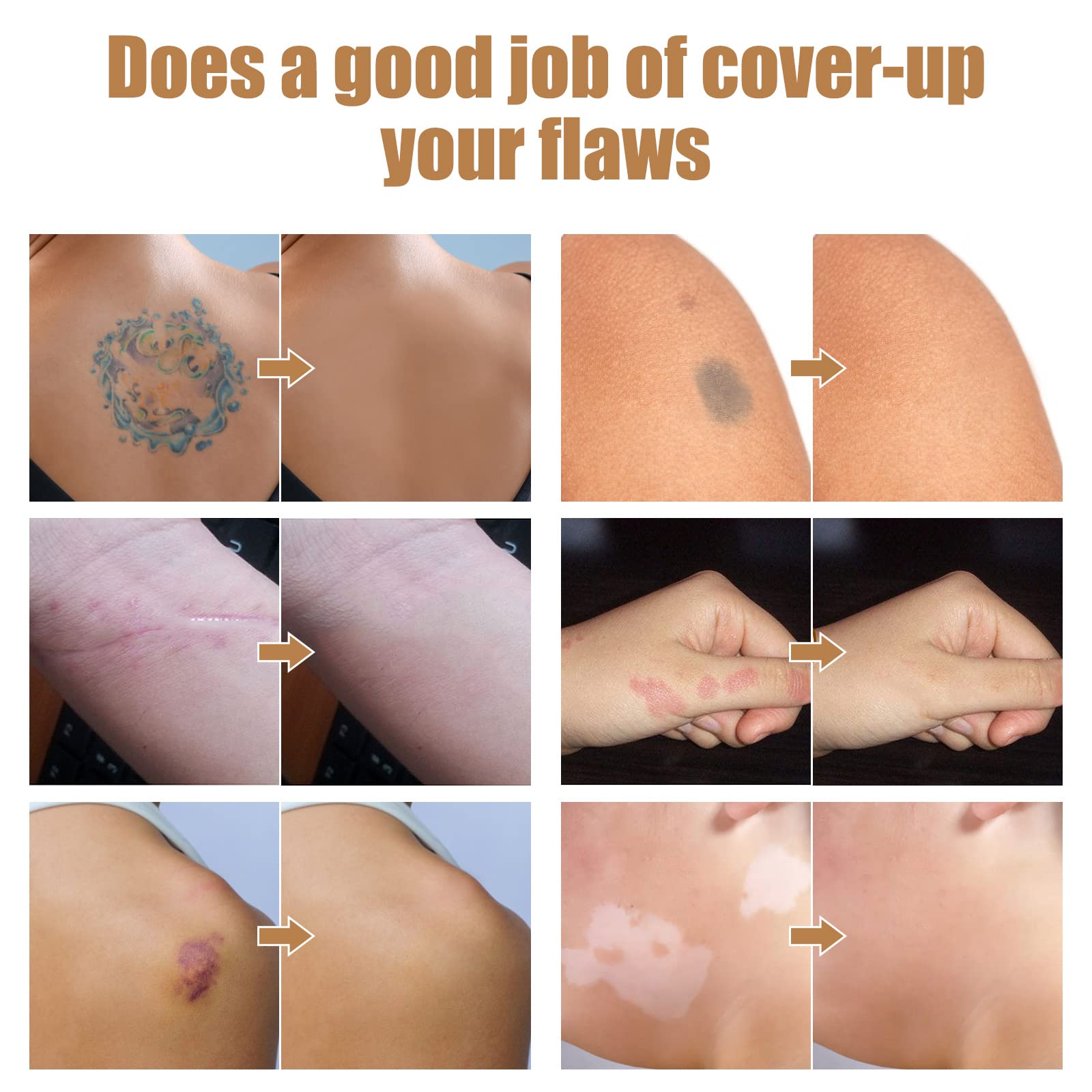 Asomooh Tattoo Cover-Up Tape proves waterproof bonding during sweat or rain
